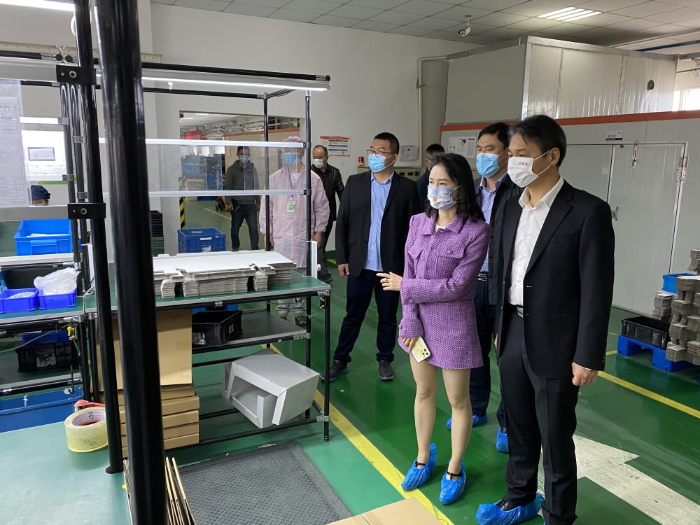 桐乡市委副书记、市长王坚一行莅临豪庭调研